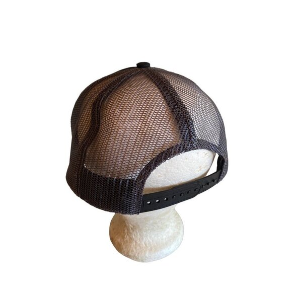 Chevrolet Logo Black Mesh Back Trucker Hat Cap Adjustable - Picture 3 of 6